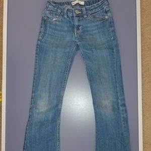 Girls Levi Strauss Bootcut Jeans